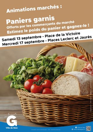 Animations marchés - paniers garnis