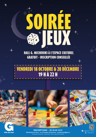 Soirée jeux de société