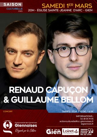 Concert : Renaud Capuçon & Guillaume Bellom