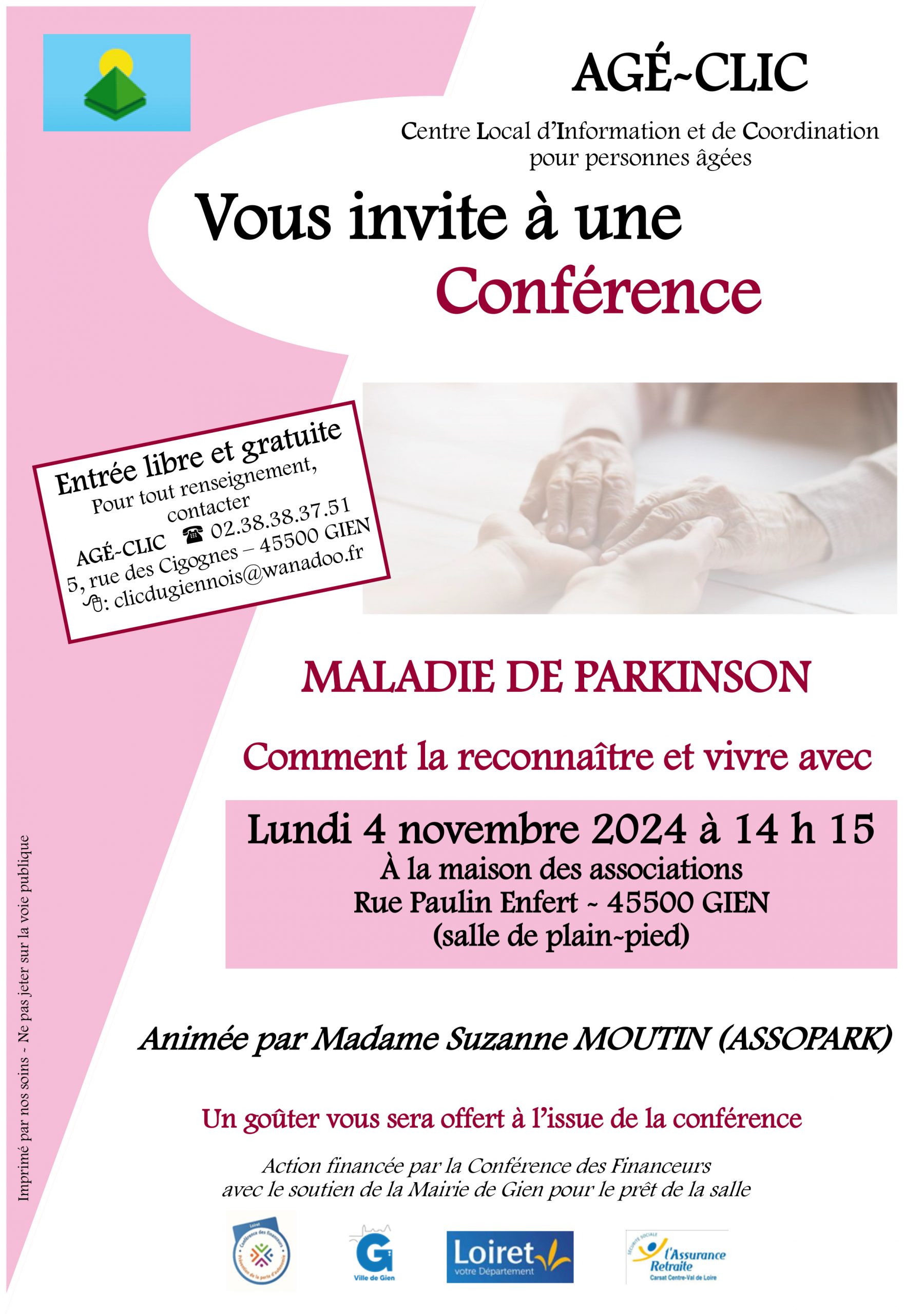 Conférence : Maladie de Parkinson